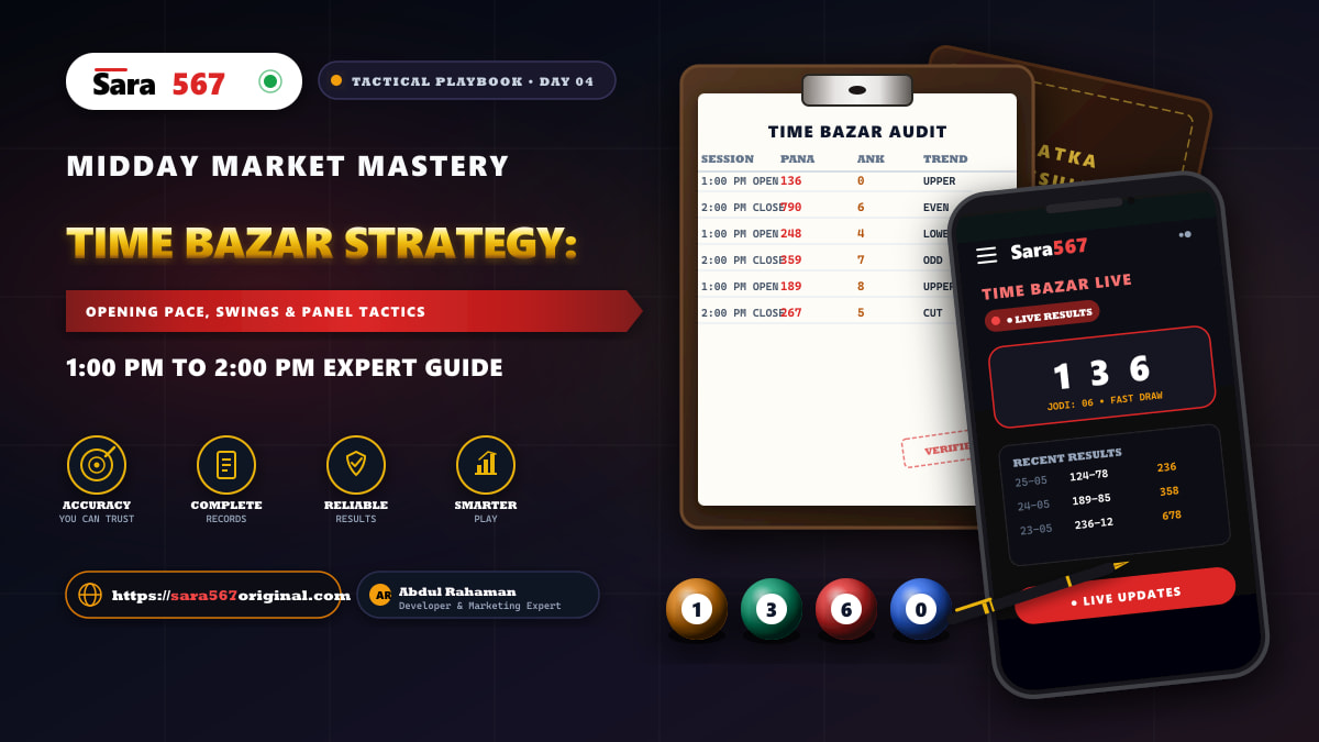 Time Bazar Strategy Guide Banner